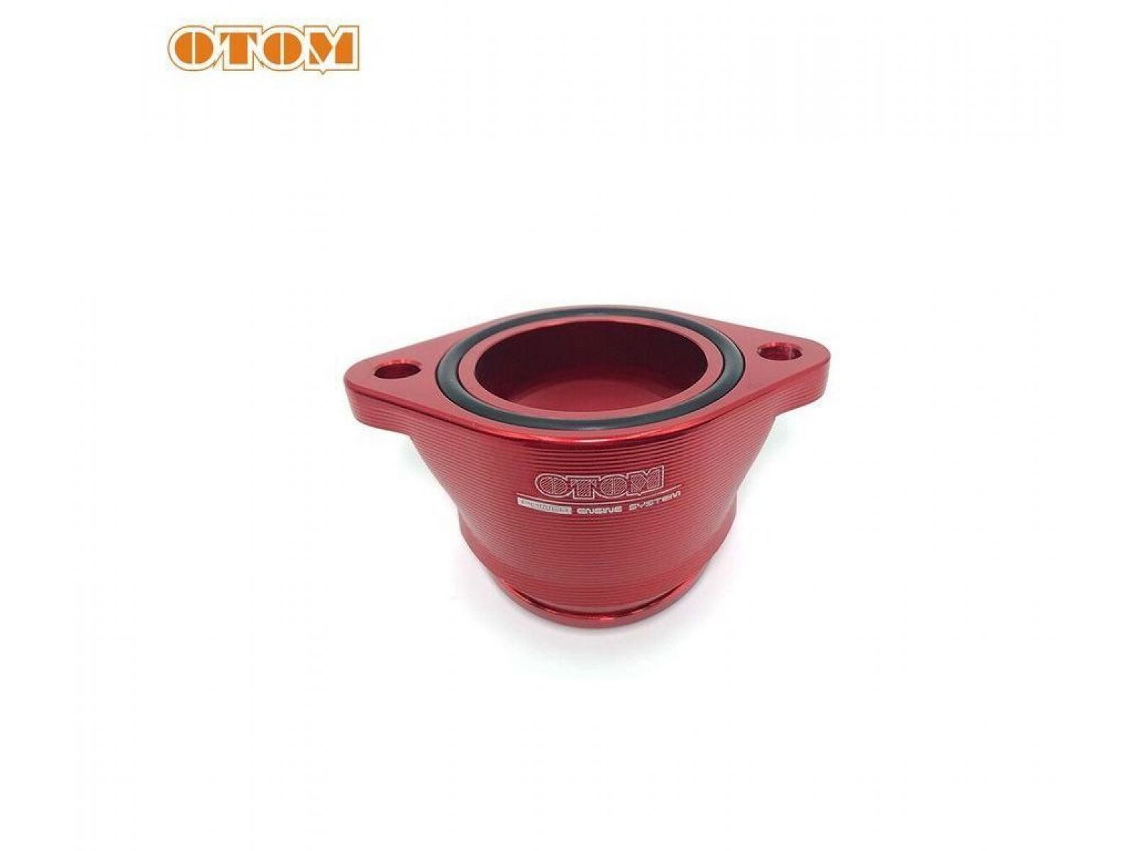 Патрубок карбюратора OTOM RACING впускной CNC, красный OTM238277